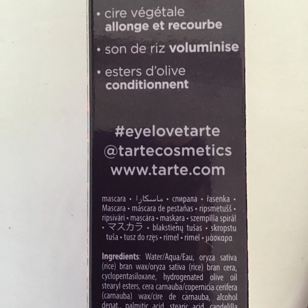TARTE LIGHTS CAMERA ACTION MASCARA NWT